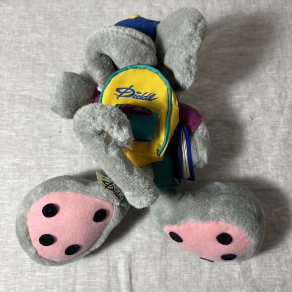 Diddl Mouse Plush – 6" Back to School Edition – Frutta Fruit Pants &‎ Shirt - Picture 3 of 8